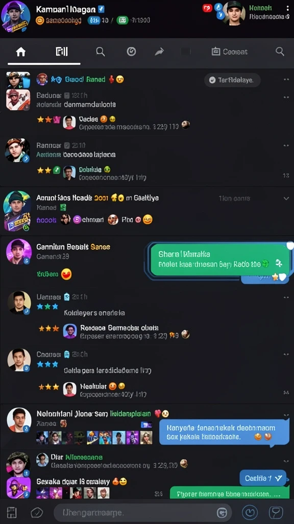 kilauwin - Keseruan bermain dengan teman-teman.