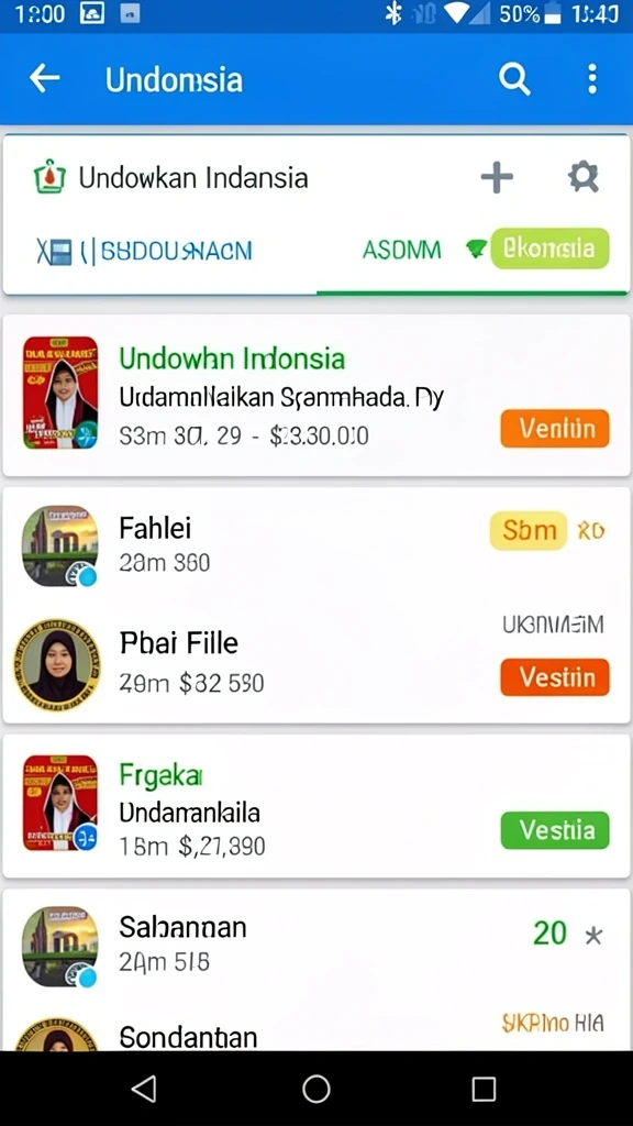 rejekihub - Tampilan antarmuka yang menarik dan mudah digunakan.