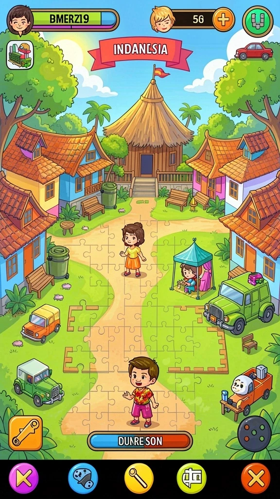 spingila - Tantangan di arena hutan yang rimbun.